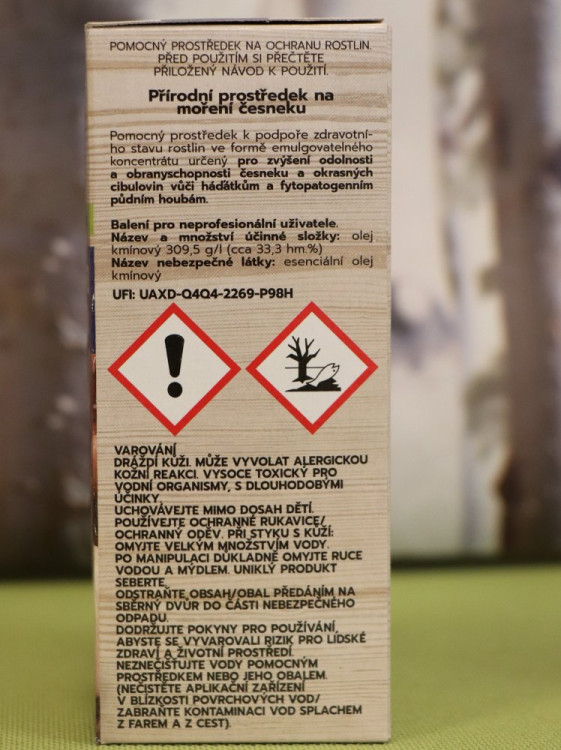 detail NATURA Přír. pr. na moření česneku 100ml