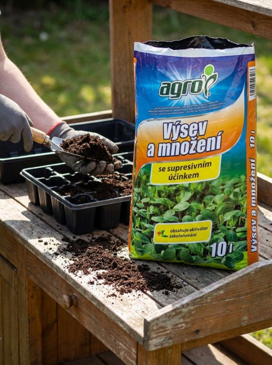 detail AGRO Substrát pro výsev a množení 10 l