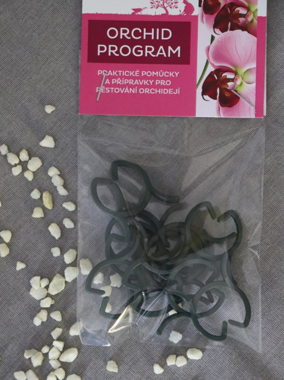 detail Kroužek (klips) na rostliny Rosteto - L 20mm (10ks)