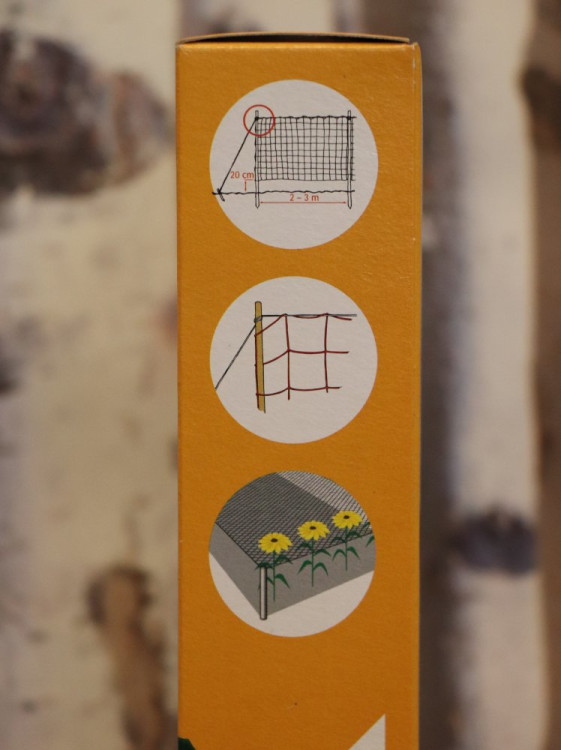 detail Síť podpůrná na okurky 1,8 x 10 m