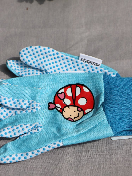 detail Rukavice dětské Stocker modré