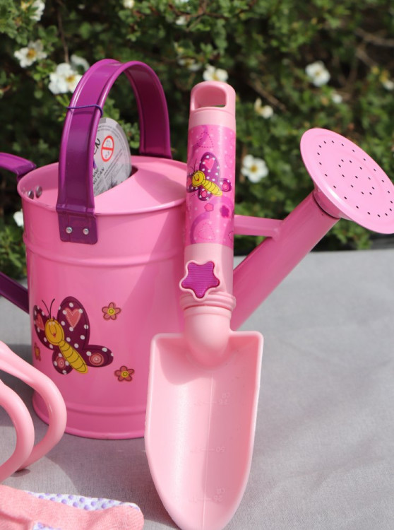 detail Dětská konvička kovová růžová Stocker