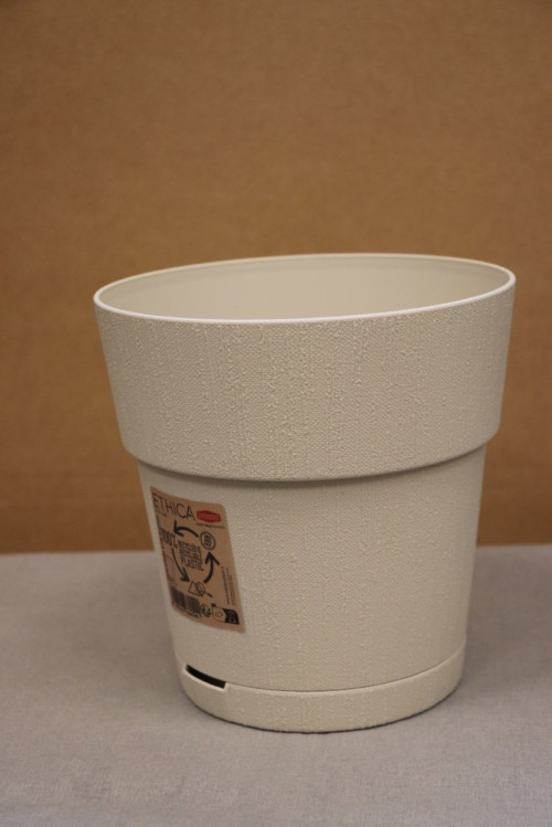 detail Samozavlažovací květináč ETHICA 20 - béžový