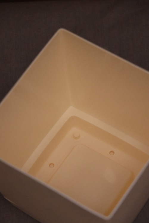 detail Květináč COUBI SQUARE P 12 - béžová