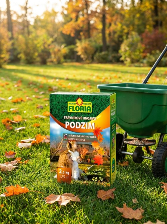 detail FLORIA Podzimní trávníkové hnojivo 2,5kg