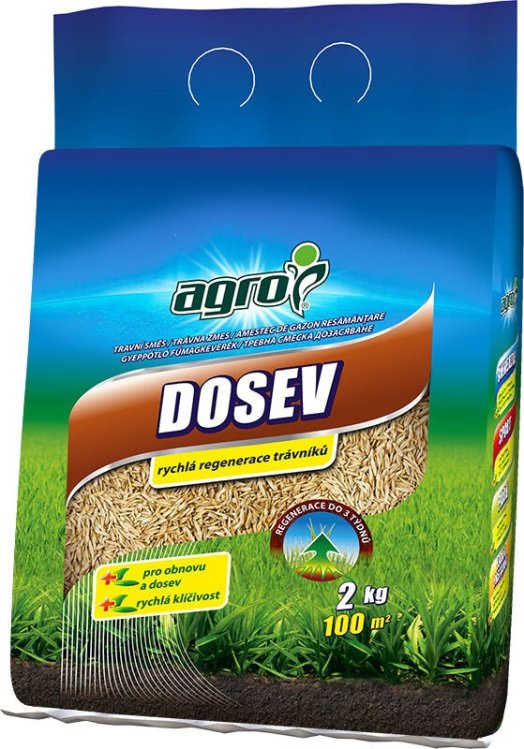 detail AGRO Travní směs DOSEV 2 kg