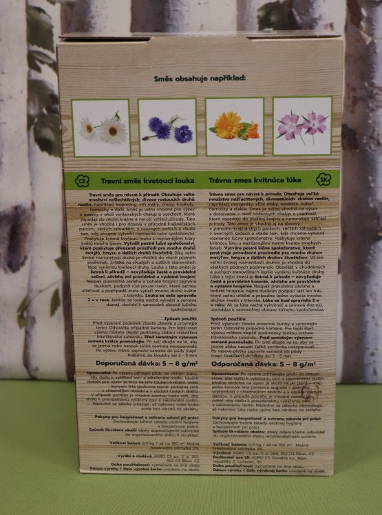 detail NATURA Travní směs Kvetoucí louka 0,9 kg