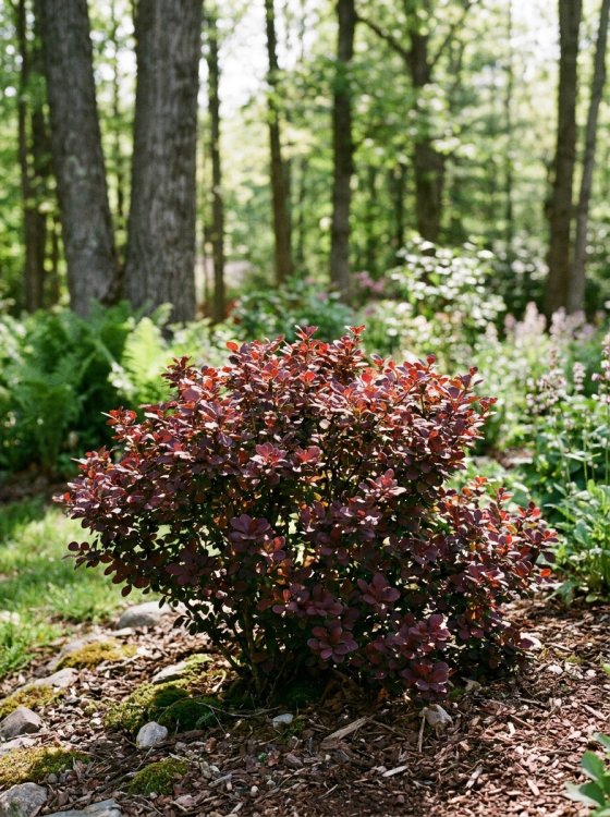 detail Dřišťál Thunbergův 'Atropurpurea Nana'