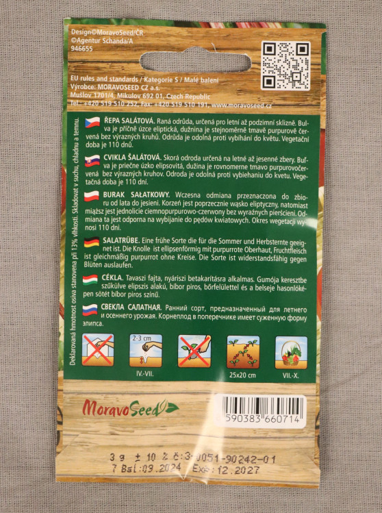 detail Řepa salátová Kahira