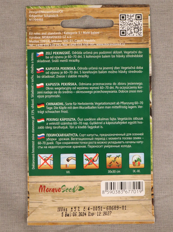 detail Zelí pekingské Hilton