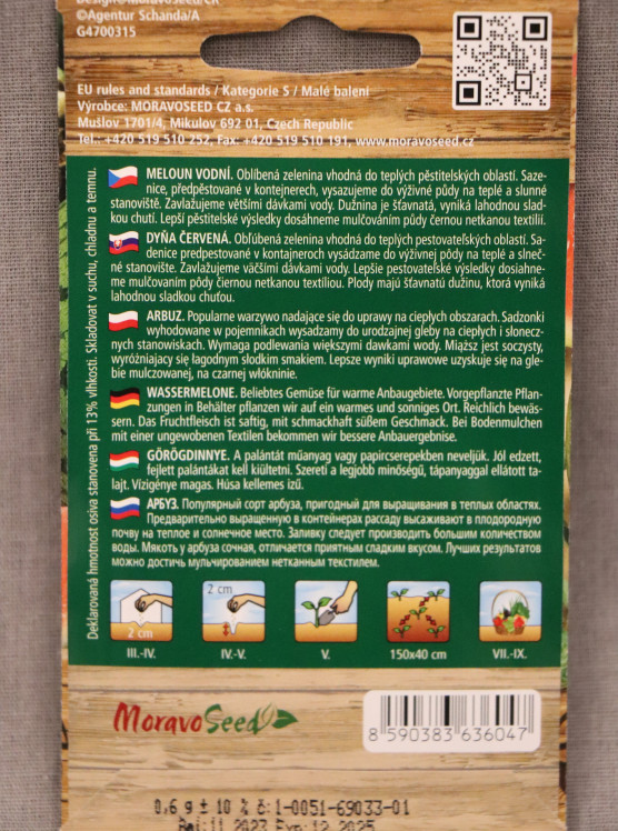 detail Meloun vodní CRIMSON SWEET