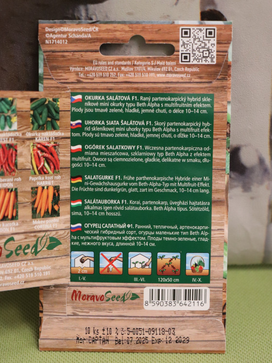 detail Okurka skleníková 'Kalimero'